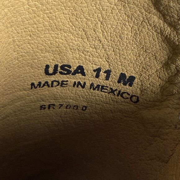 Sterling River Western Cowgirl Boots Women 11M Tan Mid Calf Rodeo Country Boho - Picture 9 of 14